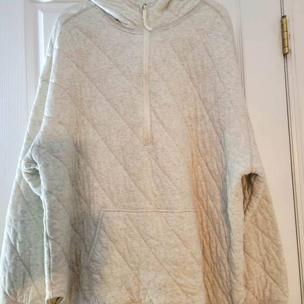 Old Navy quarter zip hoodie